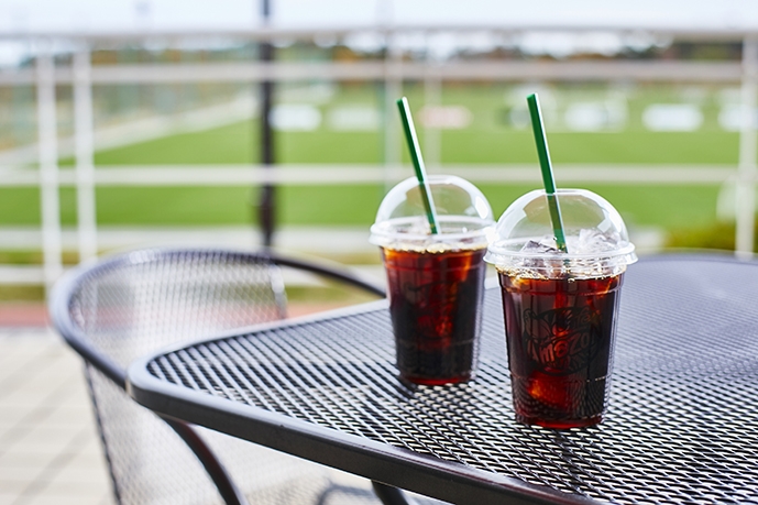 Café Amazonでコーヒータイム