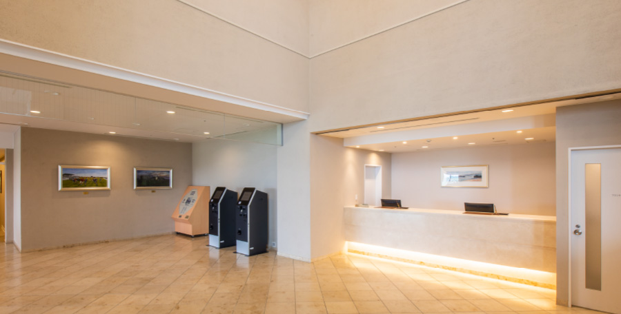 Ｊヴィレッジへ到着・チェックイン