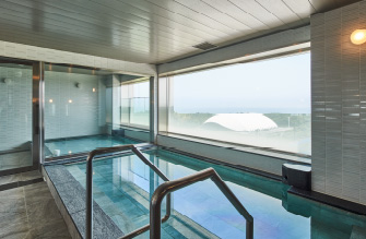 展望風呂で朝風呂