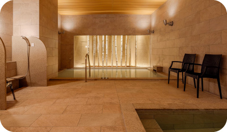 白濁人工温泉の大浴場