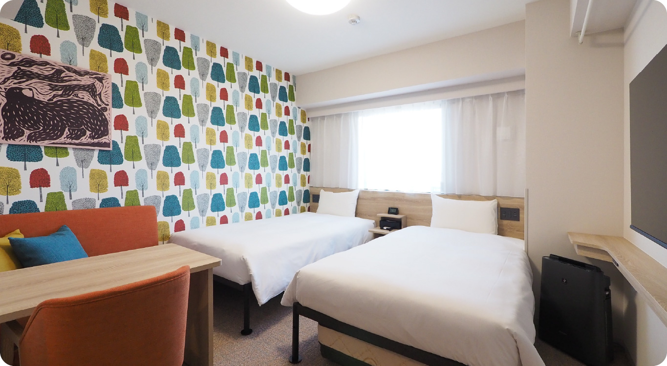 ツインルーム＋エキストラベッド