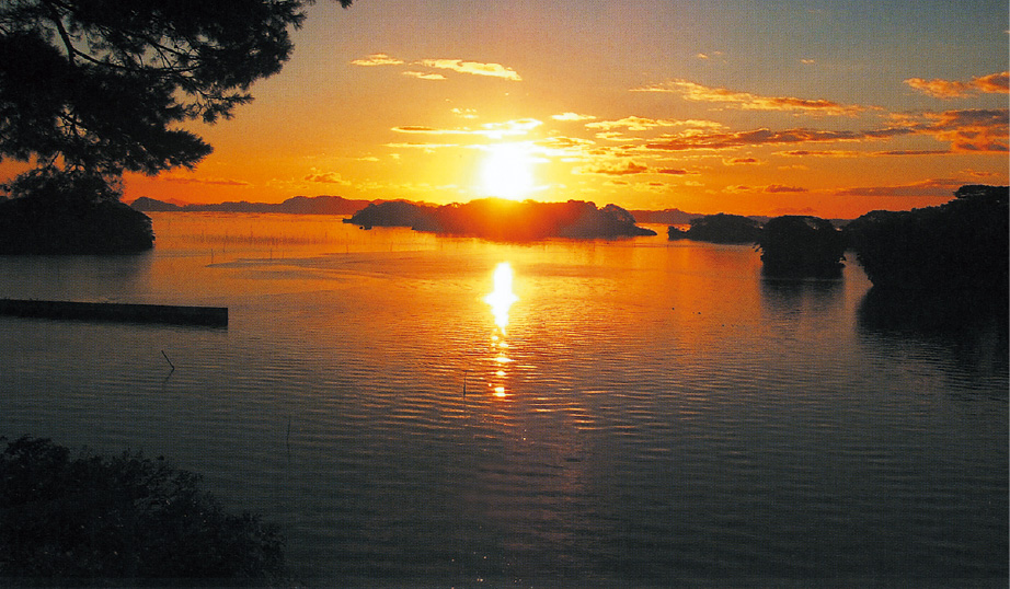 松島 黄昏の絶景