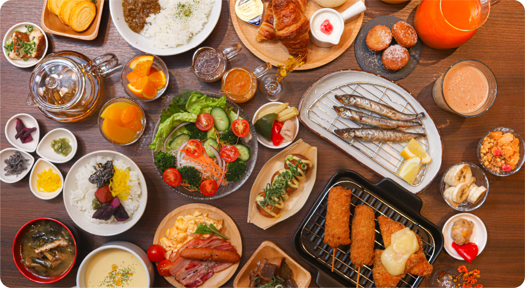 朝食