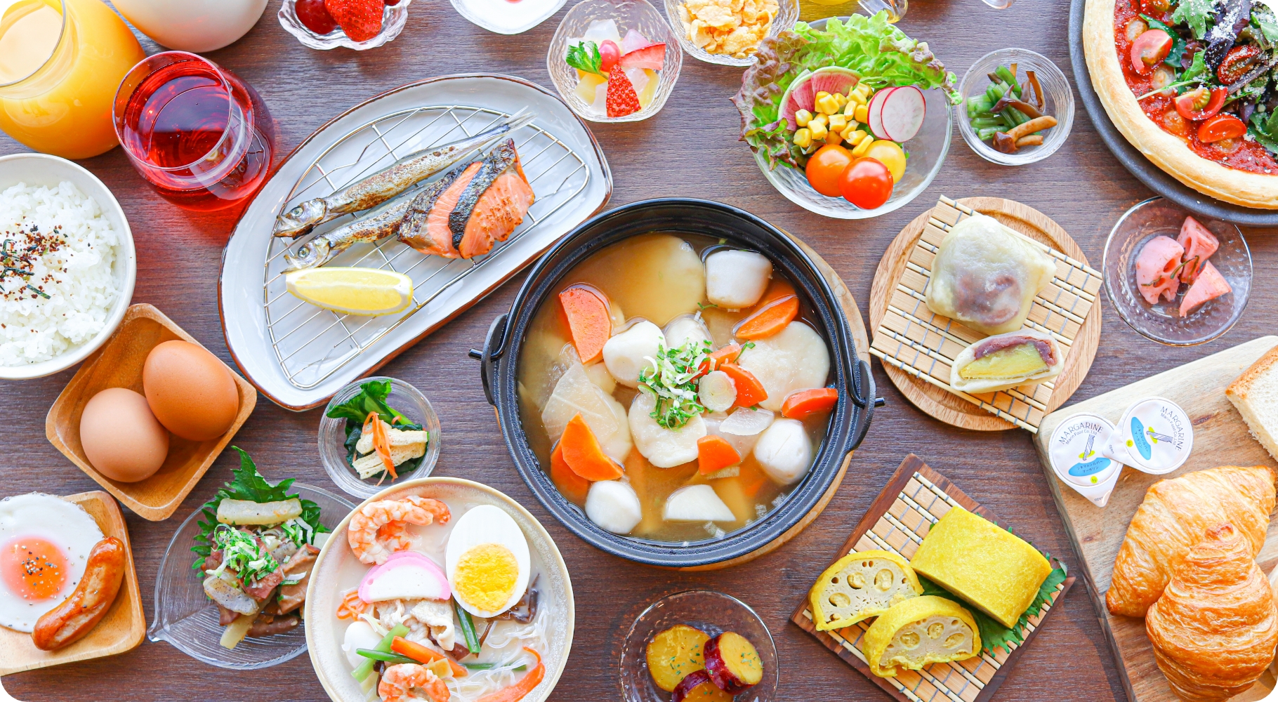 朝食