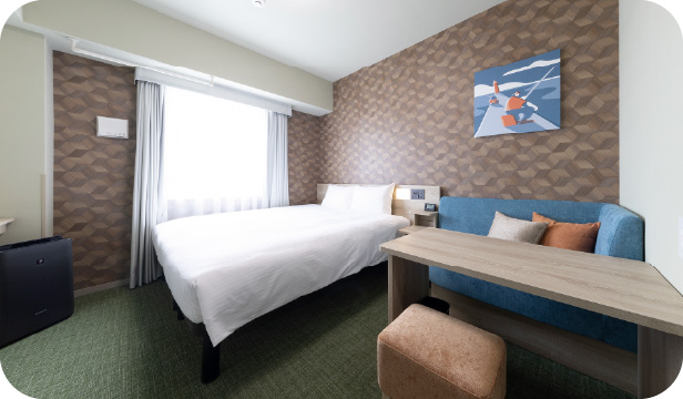 「住むように泊まる」を叶える暮らしやすい客室