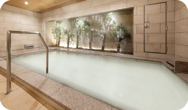 旅の疲れを心地よ癒すサウナ＆大浴場